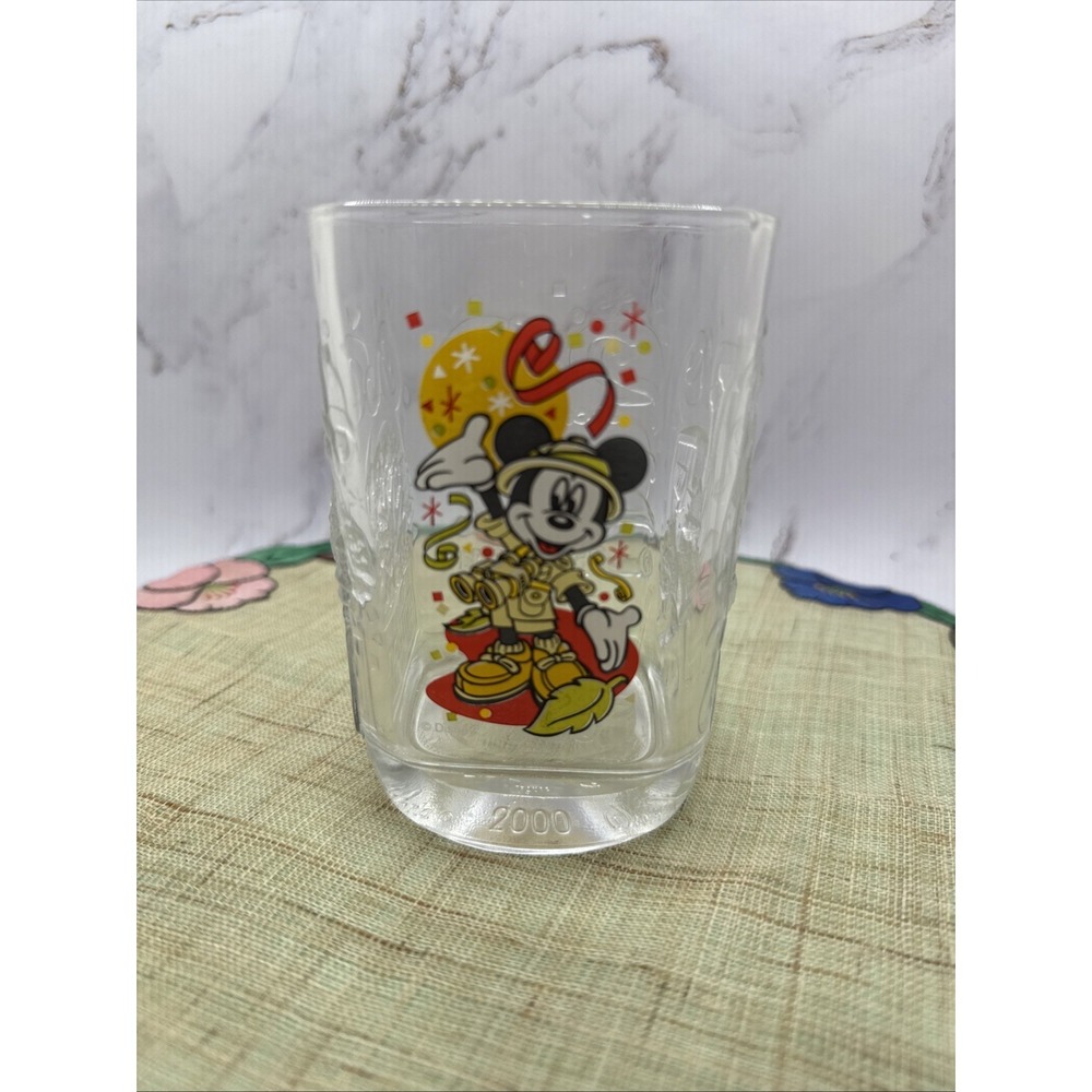Disney Animal Kingdom 2000 Celebration Walt Disney World McDonald's Square Glass